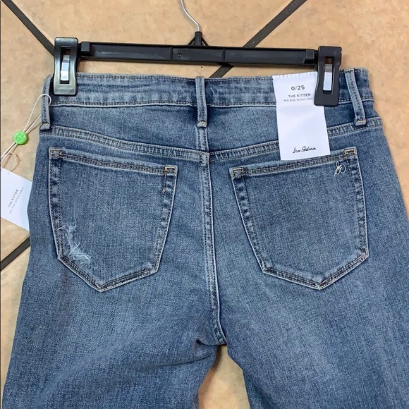 NWT Sam Edelman The Kitten Jeans Denim - Picture 5 of 5